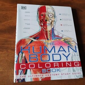 The Human Body Coloring Book The Ultimate Anatomy Study Guide DK